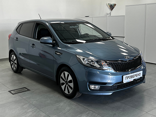 Kia Rio Luxe, 2015 года, пробег 124802 км