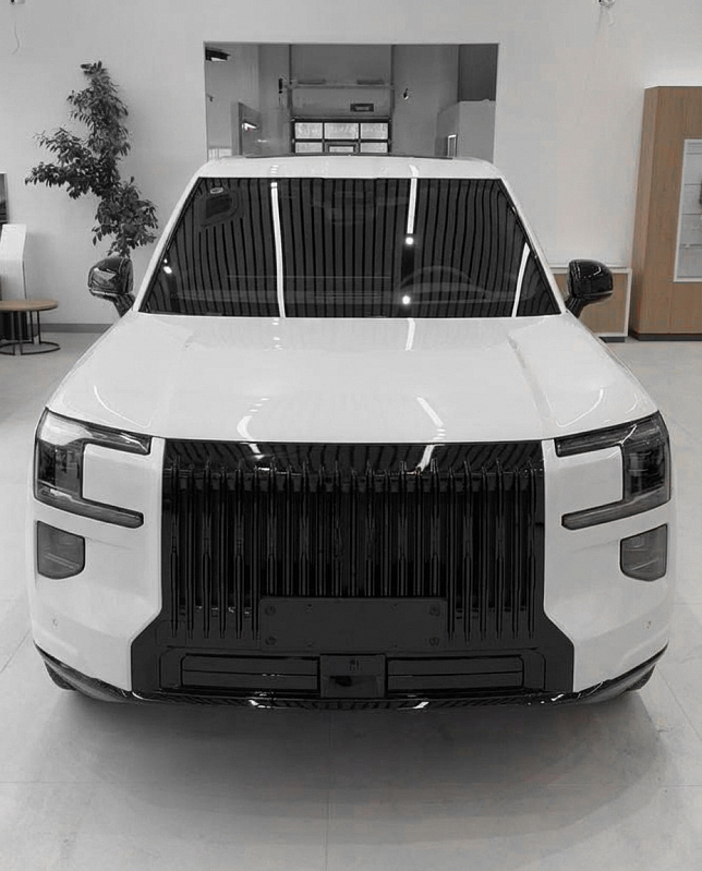 Zeekr 9X Hyper, белый