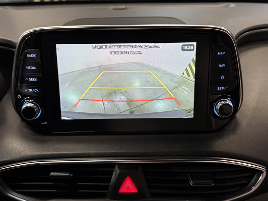 Hyundai Santa Fe Premier, 2019 года, пробег 94800 км