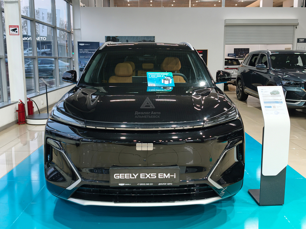 Geely EX5 EM-i Max, черный