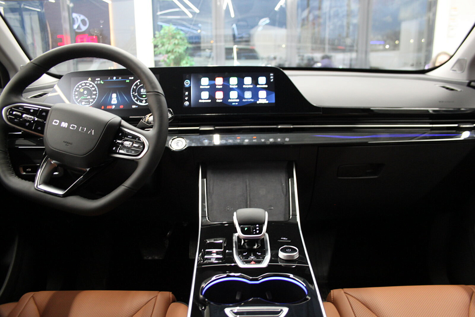 Omoda C5 Ultimate, зеленый