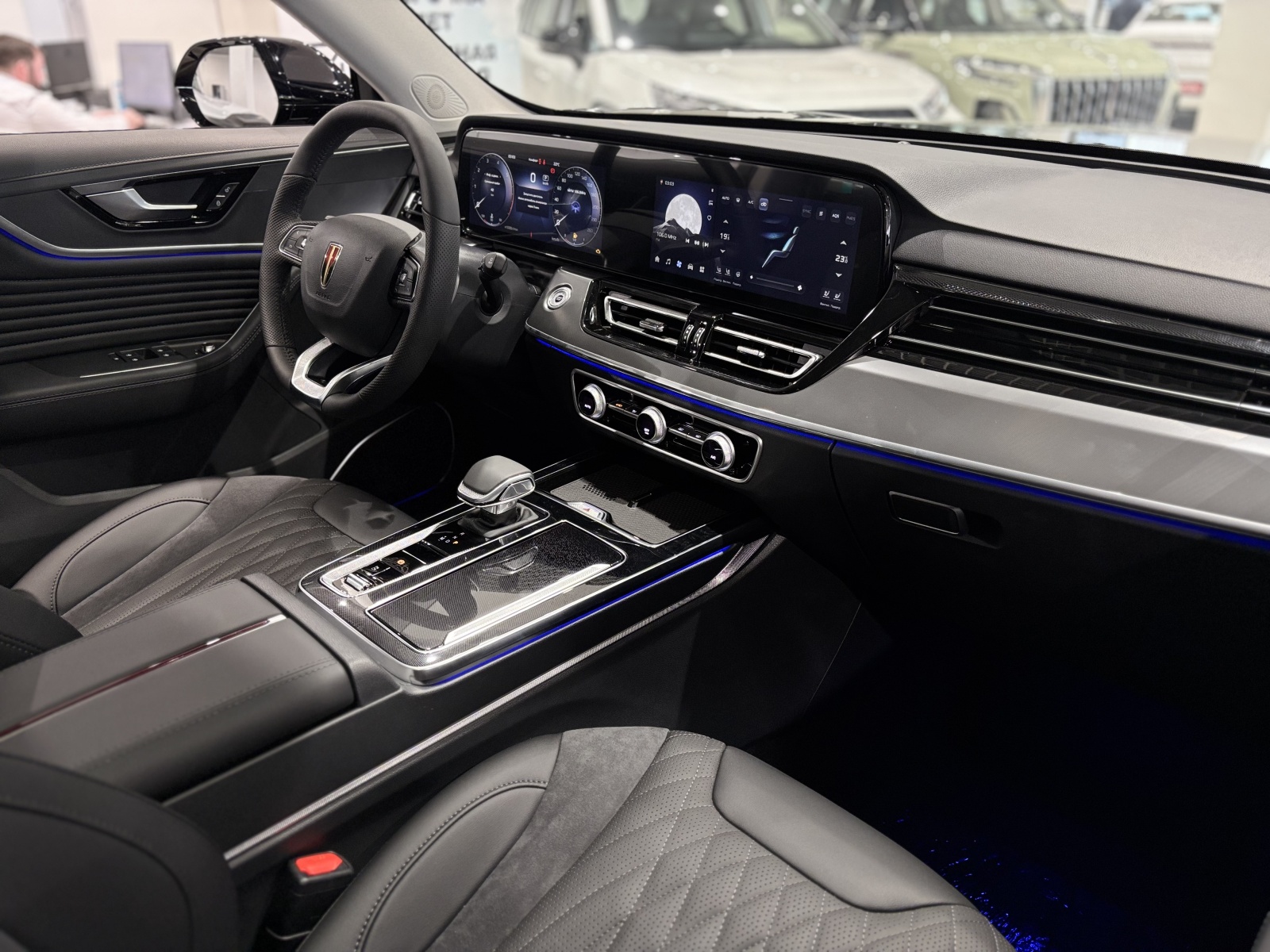 Hongqi HS3 Комфорт (Comfort), голубой