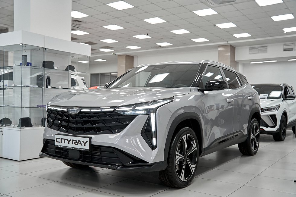 Geely Cityray Спорт, серебряный