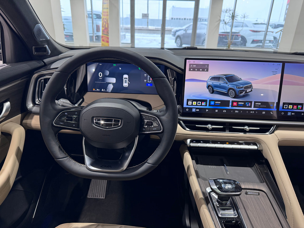 Geely Monjaro Flagship (2023-2025), серый