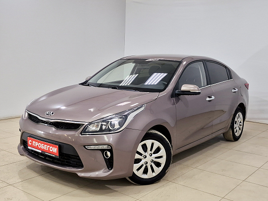 Kia Rio Prestige, 2019 года, пробег 100600 км