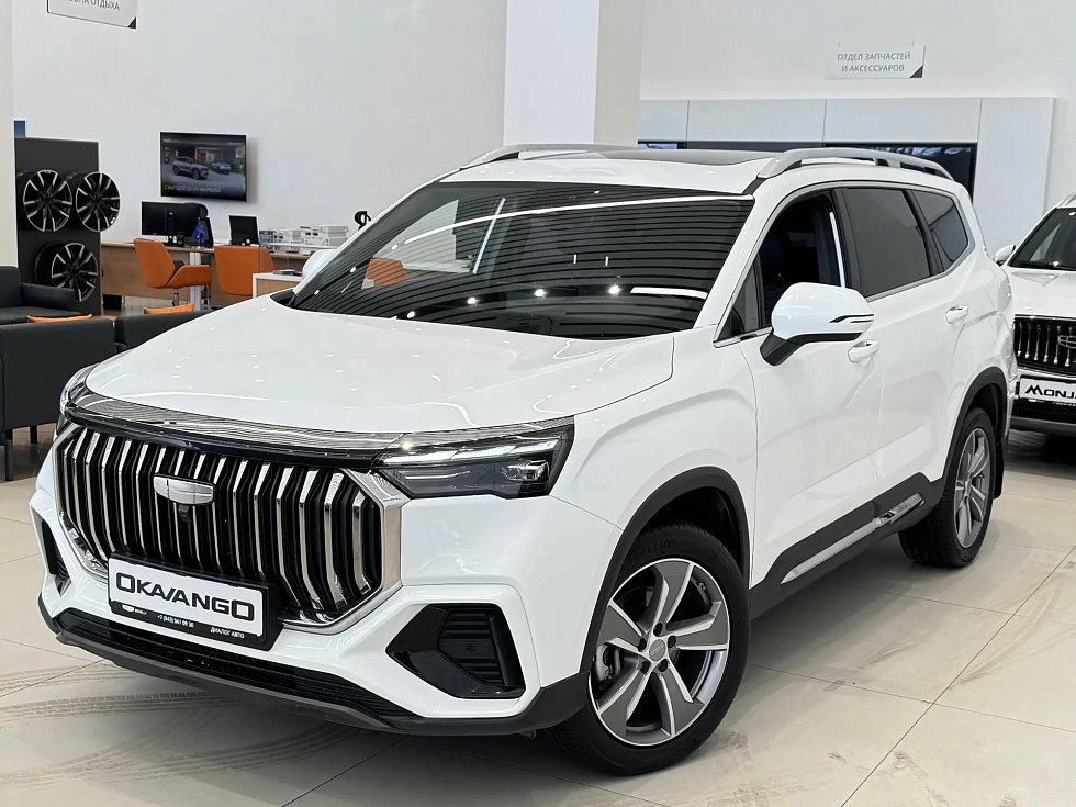 Geely Okavango Флагман, белый