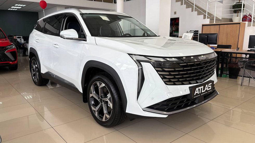 Geely Atlas Флагман, белый