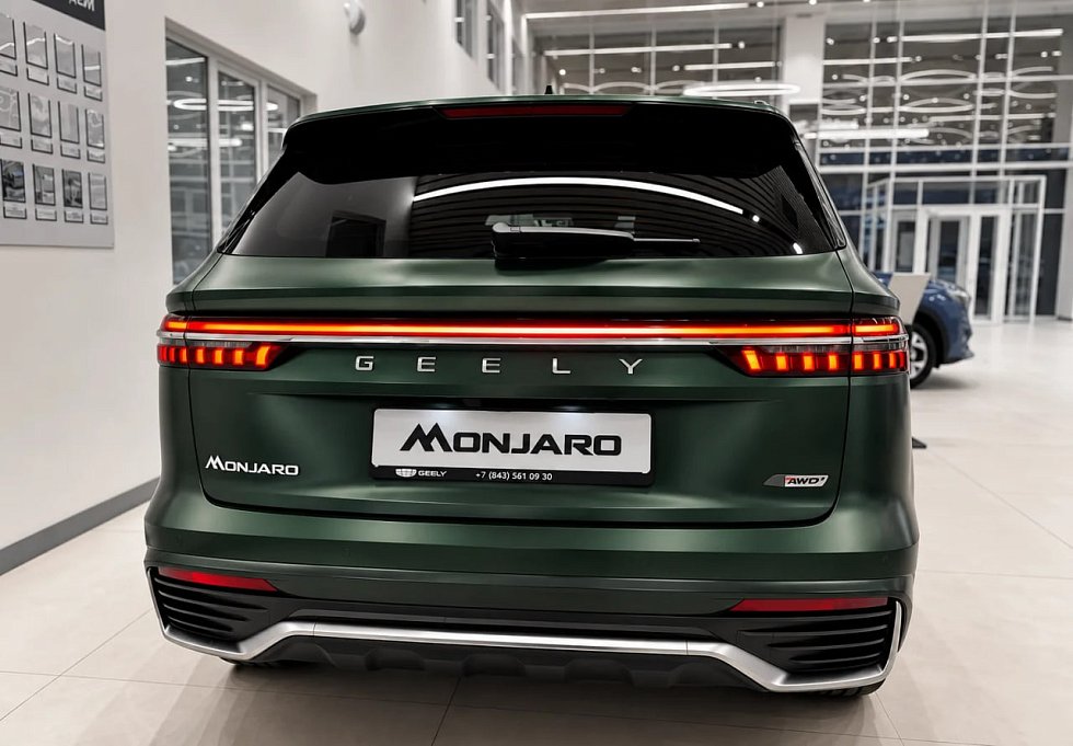 Geely Monjaro Люкс, серый