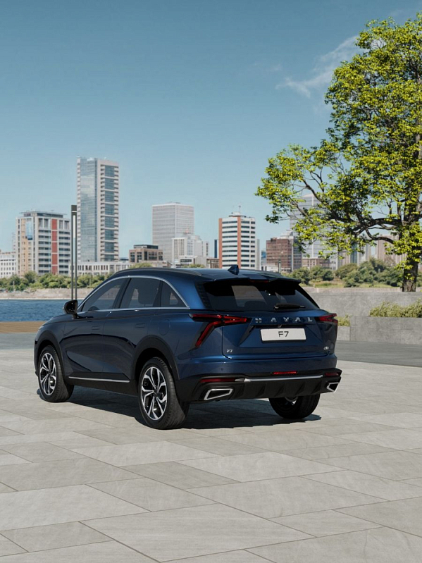 Haval F7 Техно, синий
