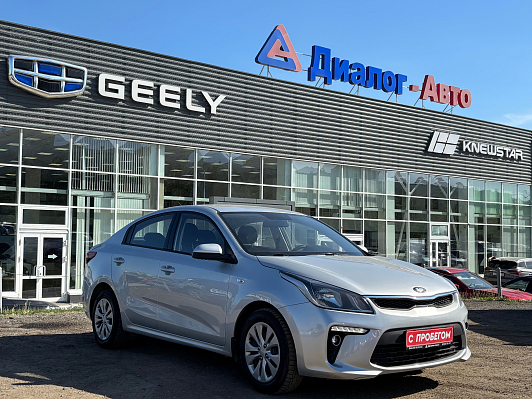 Kia Rio Comfort, 2019 года, пробег 137557 км