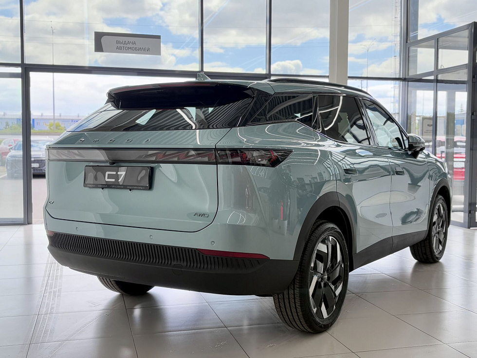 Omoda C7 Драйв, зеленый