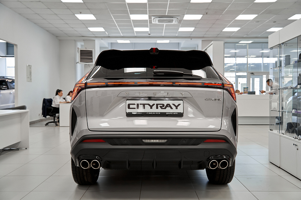 Geely Cityray Комфорт, серебряный