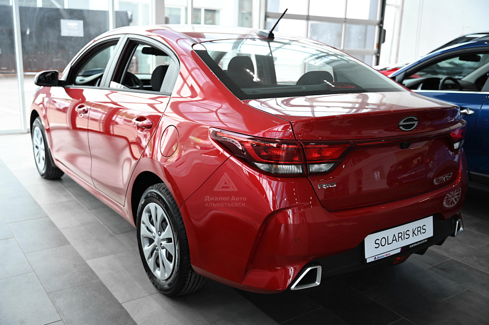 Solaris KRS Luxe AV, красный