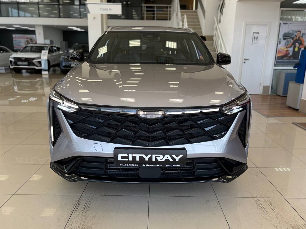 Geely Cityray Люкс, серебряный