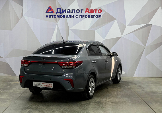Kia Rio, 2017 года, пробег 115580 км