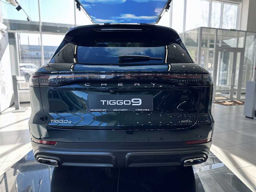 Chery Tiggo 9 Ultra, зеленый