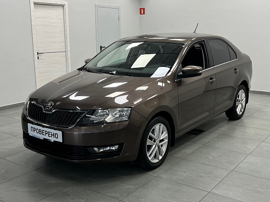 Skoda Rapid Style, 2017 года, пробег 125138 км