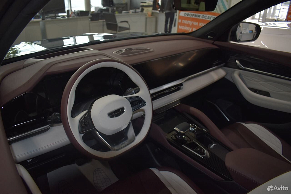 Geely Monjaro Flagship, серый