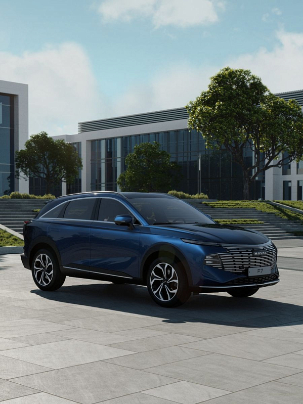 Haval F7 Техно, синий