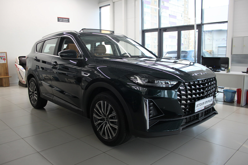 JETOUR X70 PLUS Luxury, зеленый
