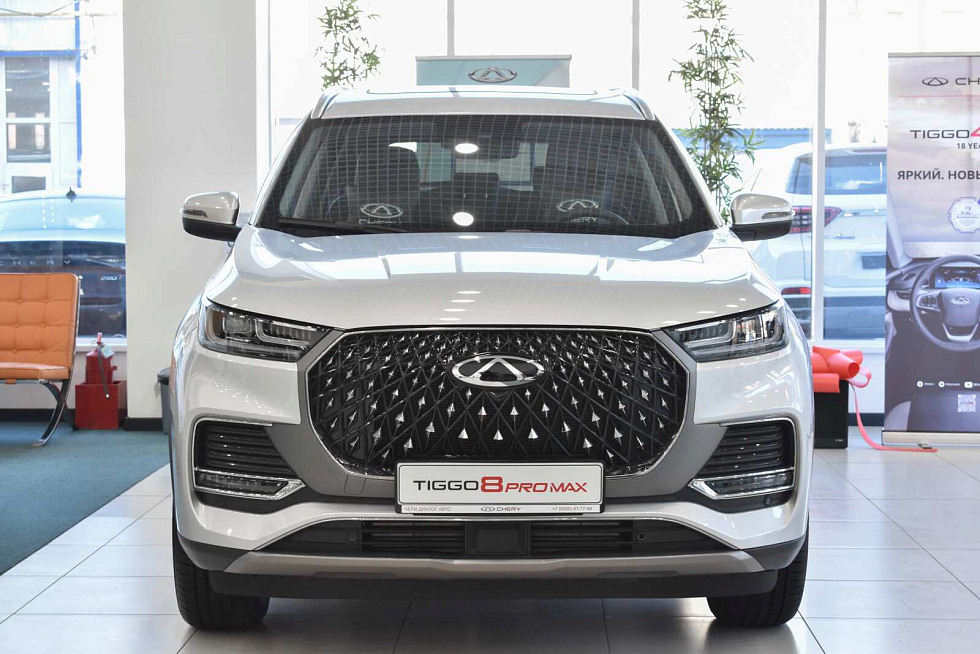 Chery Tiggo 8 Pro Max Ultimate 4WD, серебряный