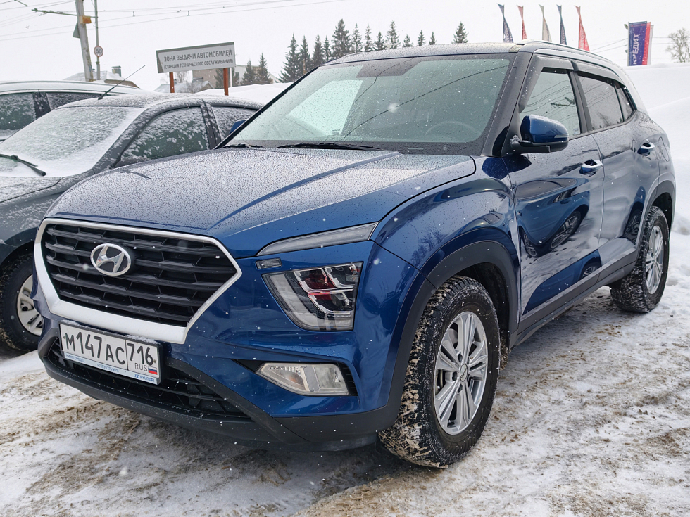 Hyundai Creta Lifestyle, синий