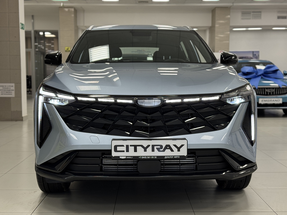 Geely Cityray Flagship Sport, голубой