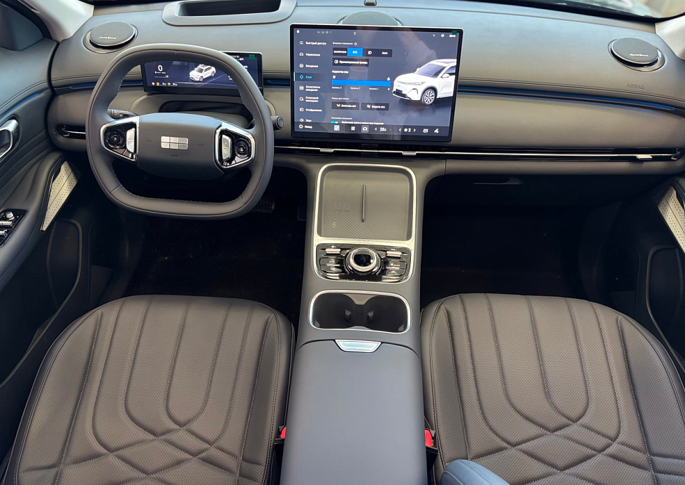 Geely EX5 EM-i Макс, черный