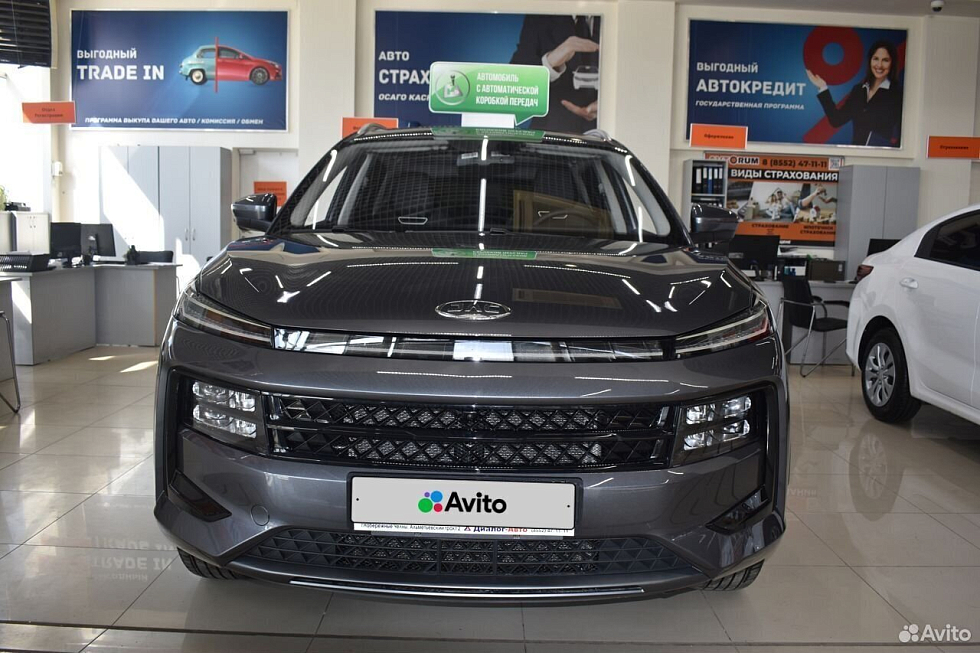 JAC JS6 Flagship, серый