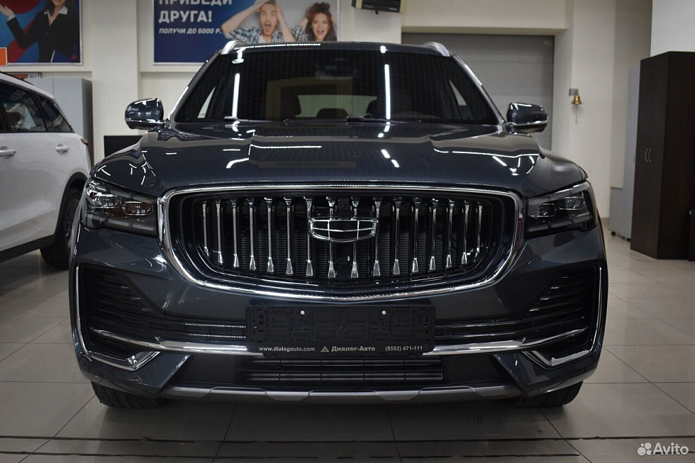 Geely Monjaro Flagship, серый