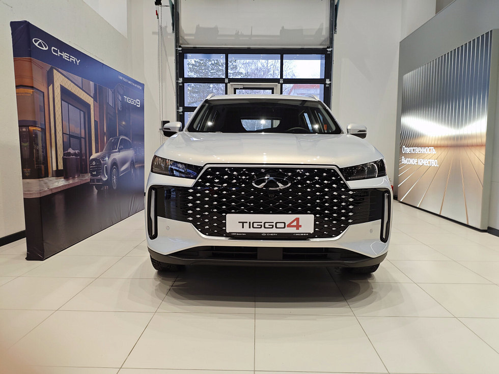 Chery Tiggo 4 Ultra, серебряный