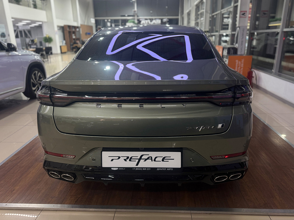 Geely Preface Flagship, зеленый