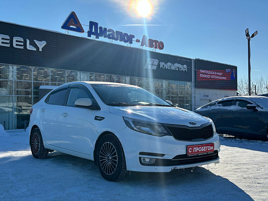 Kia Rio Luxe, 2016 года, пробег 159214 км