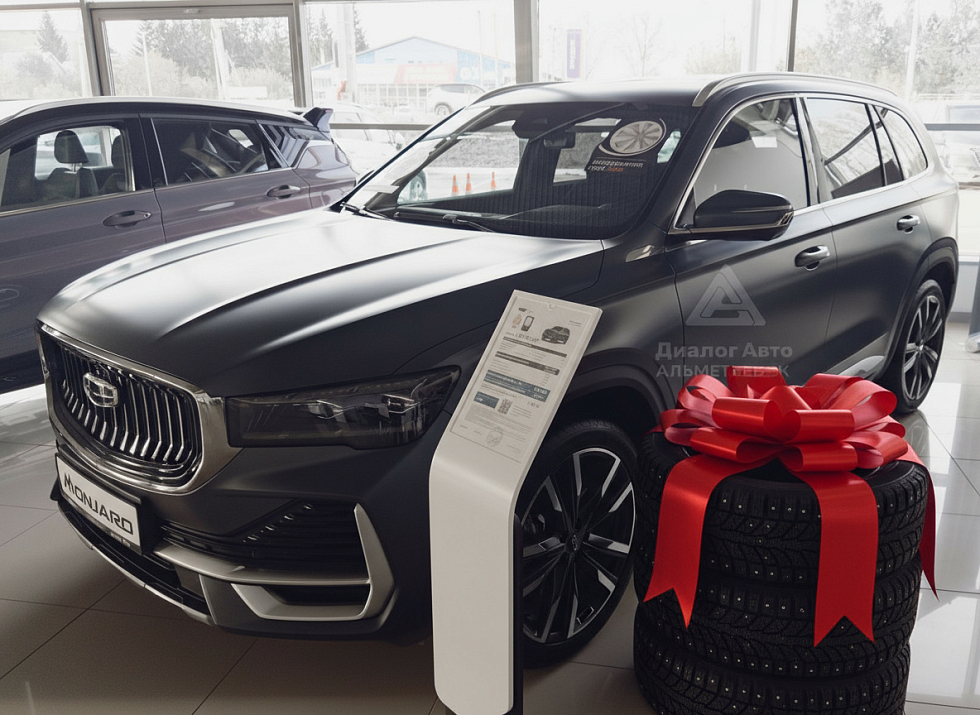 Geely Monjaro Exclusive, серый