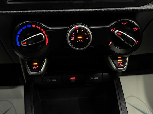 Kia Rio Classic Audio, 2021 года, пробег 69731 км