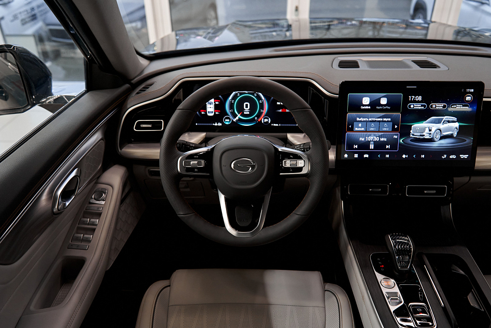 GAC GS8 GX Premium, серебряный