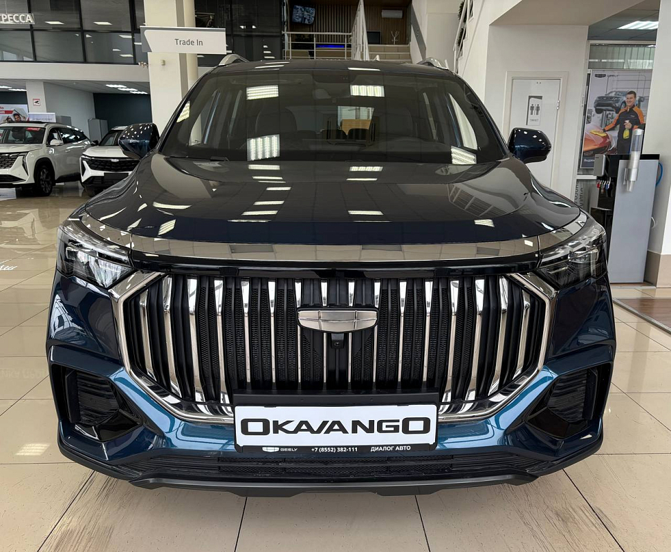 Geely Okavango Luxury, синий