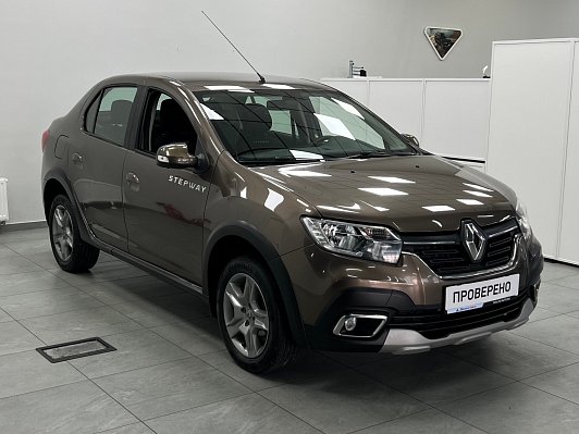 Renault Logan Stepway Life, 2019 года, пробег 93000 км