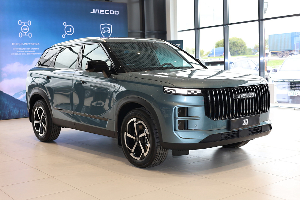 Jaecoo J7 Ultimate, зеленый