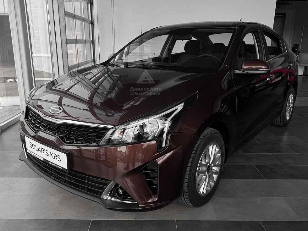 Solaris KRS Prestige, коричневый