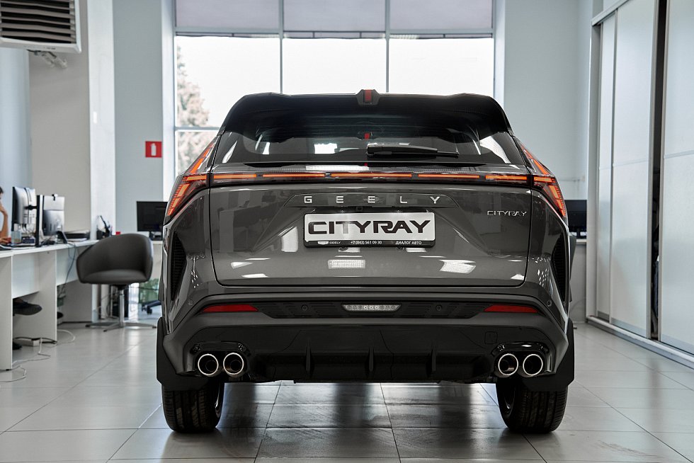Geely Cityray Флагман, серый