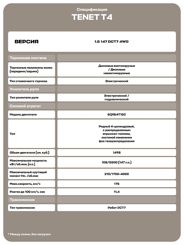 TENET T4 Актив, черный