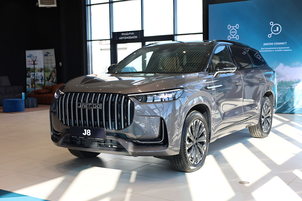 Jaecoo J8 Supreme, серый