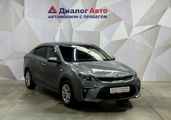 Kia Rio, 2017 года, пробег 115580 км
