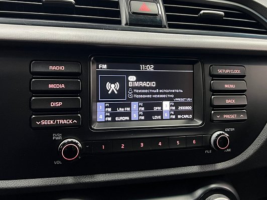 Kia Rio Luxe RED Line, 2017 года, пробег 155038 км